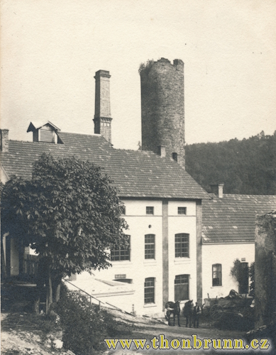 Pivovar Neuberg Horní zámek kolem 1920