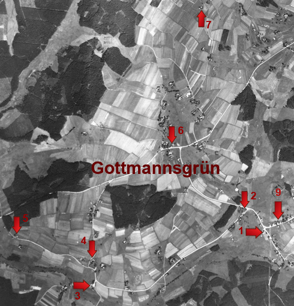 Gottmansgrün letecká 1948