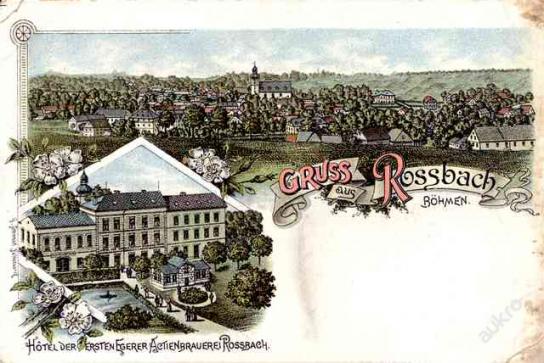 Hotel der Egerer Ersten Actien Brauerei um 1900