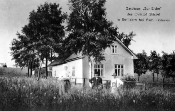 Gasthaus Zur Eiche, kolem 1932