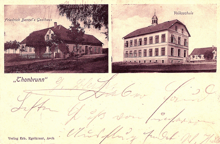 Gasthaus Friedrich Penzel, um 1900