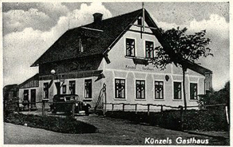 Gasthaus Künzel, cca. 40.léta 20.století