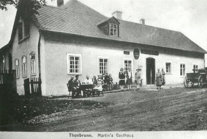 Gasthaus Martin um 1920