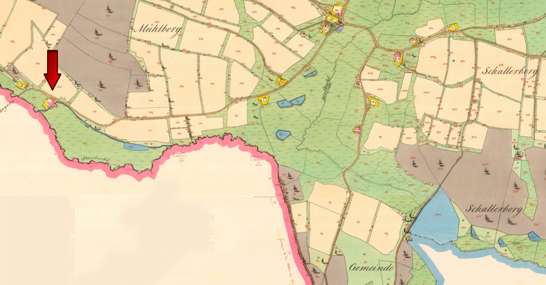 Karte von 1841