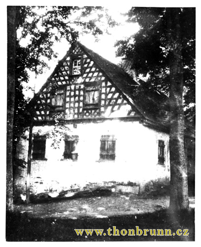 Nové obytné stavení Ponelmühle 1937
