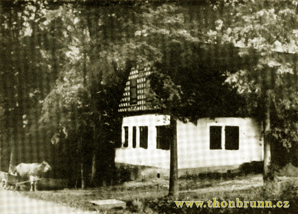 Nové obytné stavení Ponelmühle 1937