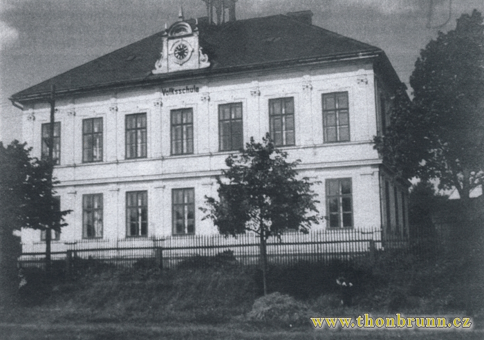 Wernersreuther Schulhaus um 1930
