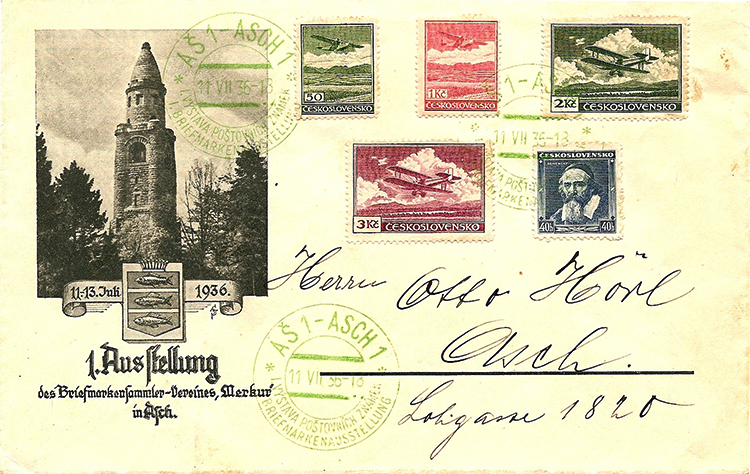 Výstava poštovních známek 1936