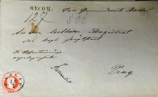 Brief vor 1900