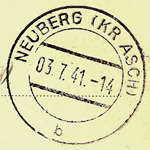 Razítko Neuberg 1941