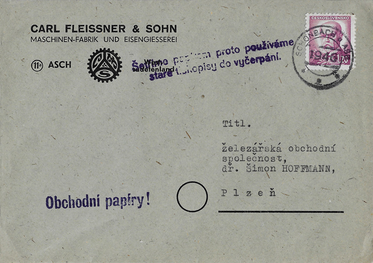 Brief von 1946
